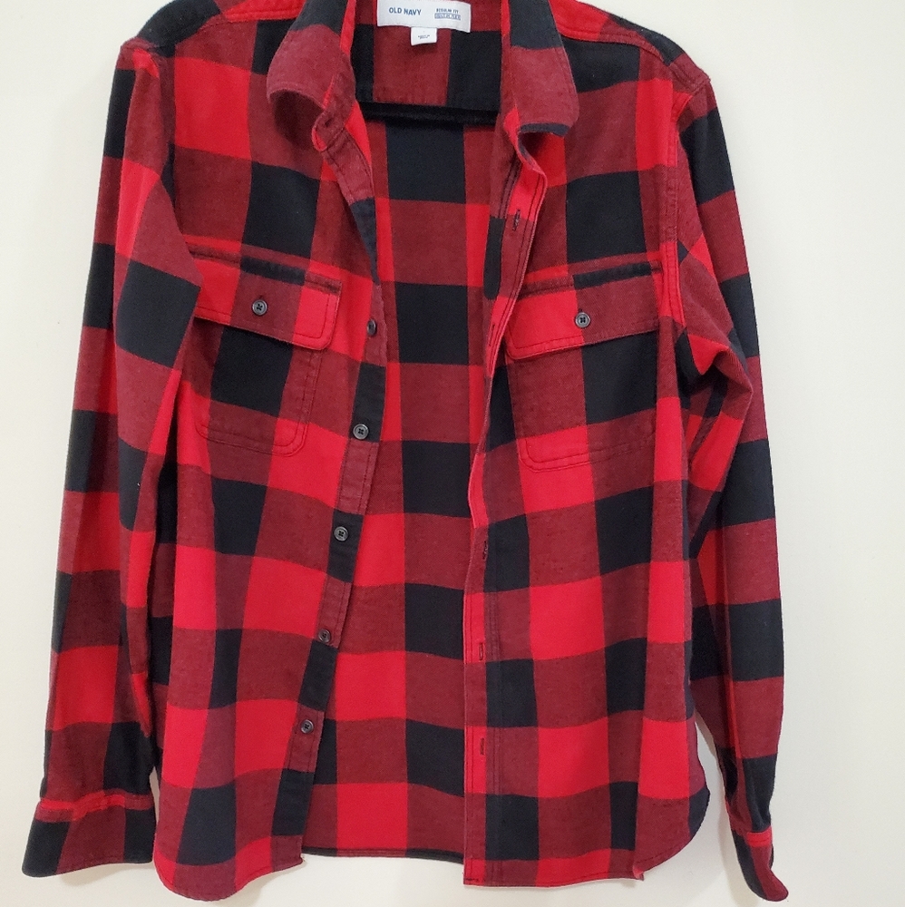 Checkered Buttondown Large Regular Fit